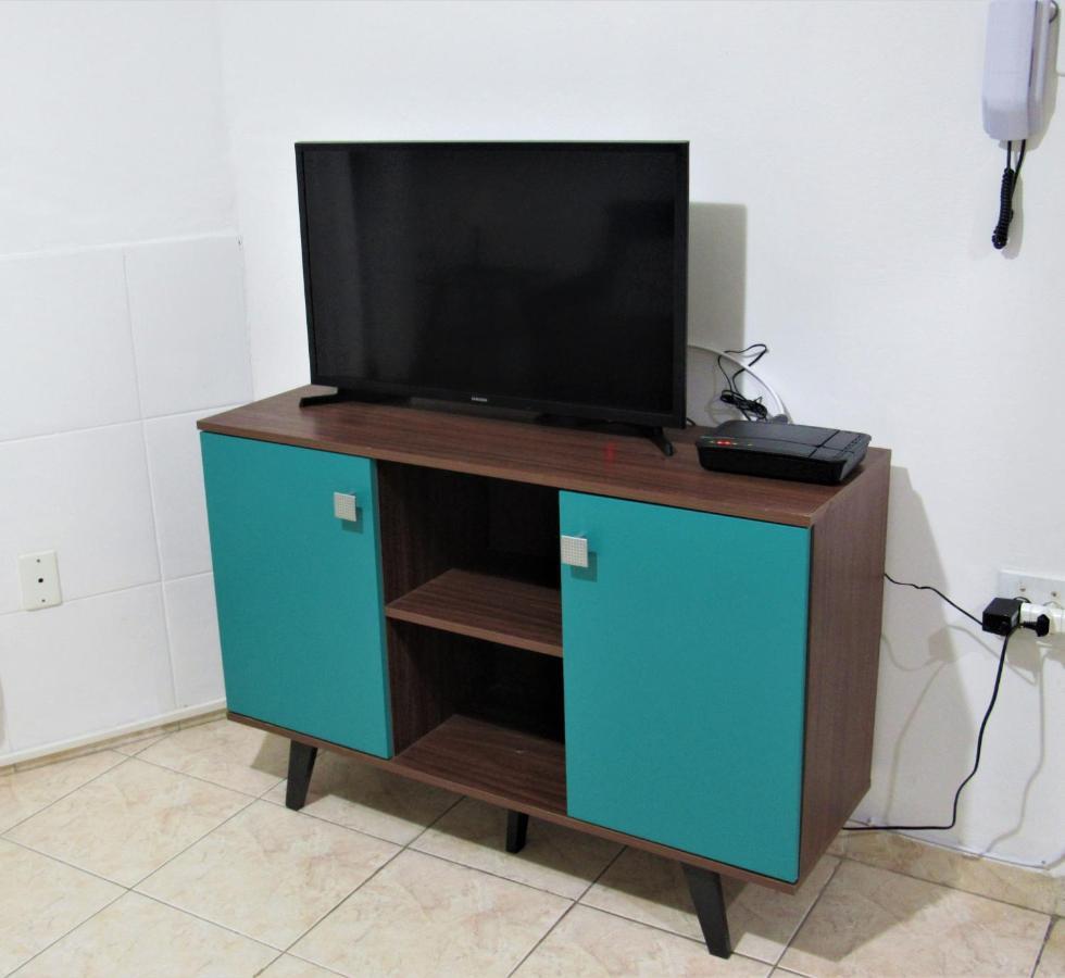Apto pé na areia com vista para o mar e Wifi Praia Grande (Santos) Exterior foto